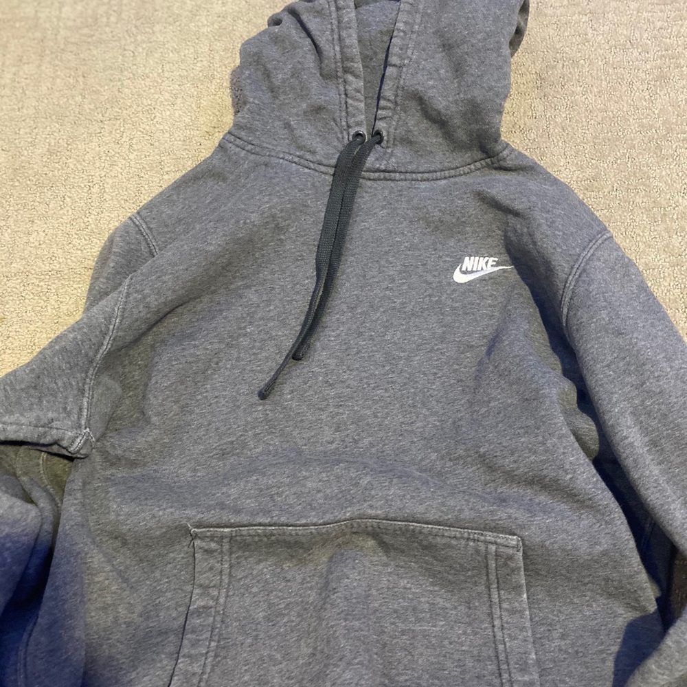 Dark grey nike sweatshirt